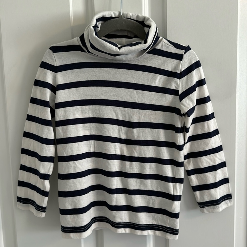 Crewcuts Black and White Striped Kids Shirt